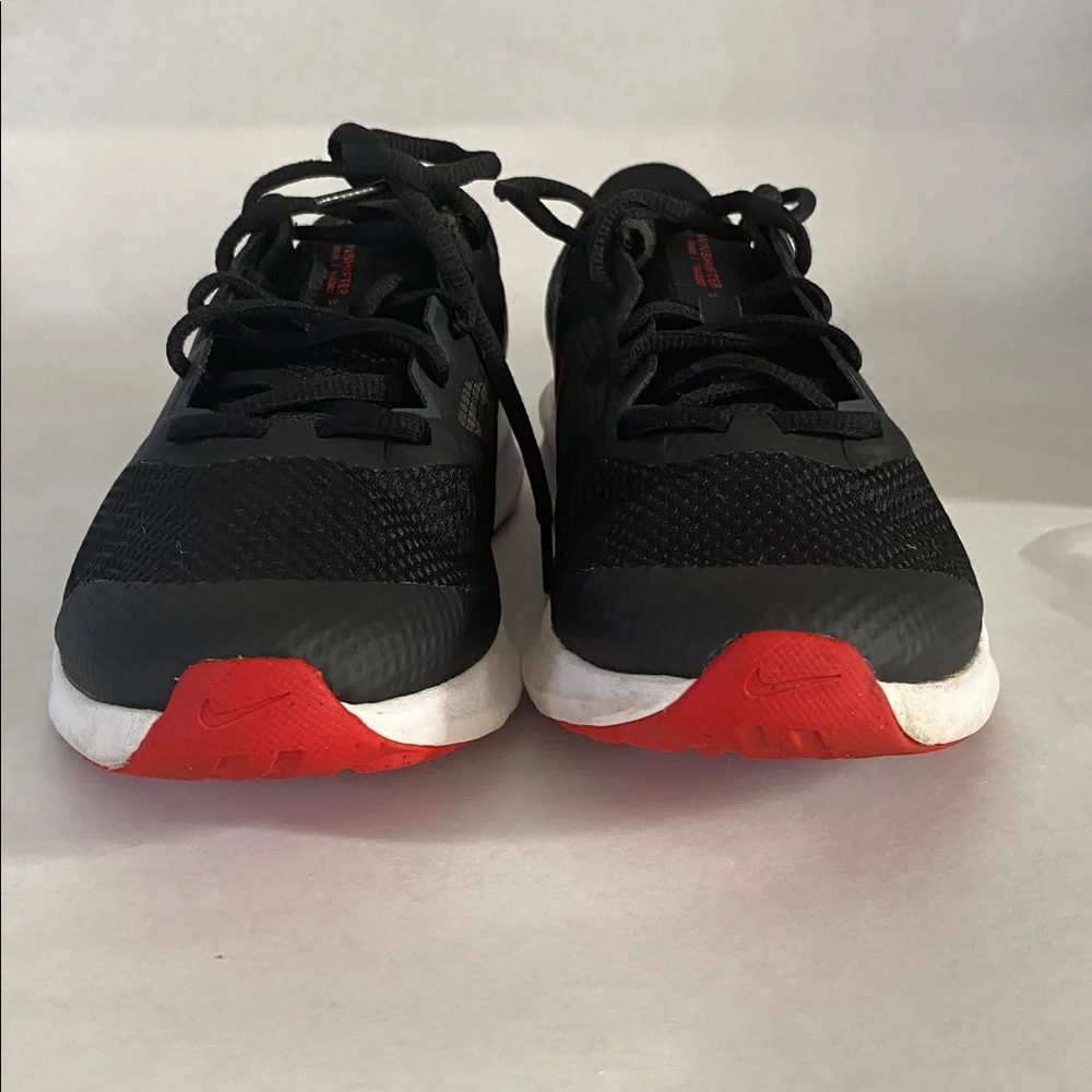 Nike Black and Red Running Sneakers - Picture 2 of 7